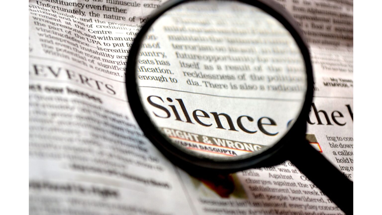 Cover image for the article ‘The Power of Silence in Screenwriting’.