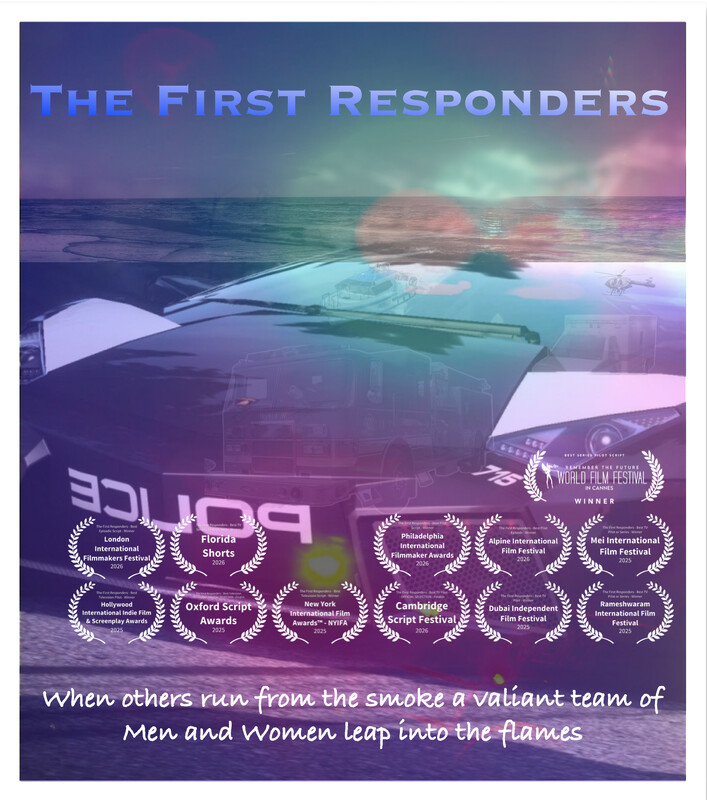 Poster artwork for the screenplay The First Responders.